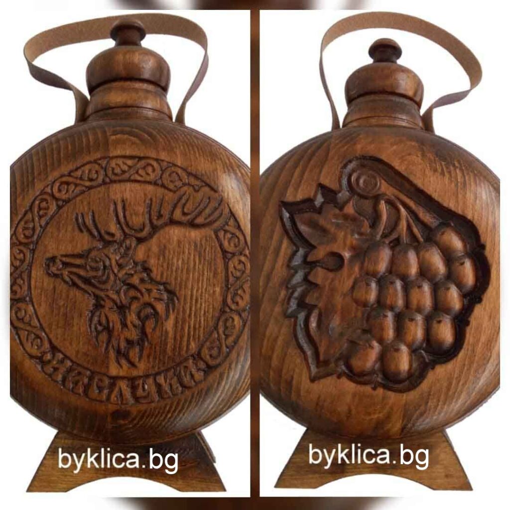 бъклица със стъклена вътрешност
