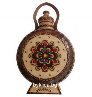 бъклица мозайка с пирография
