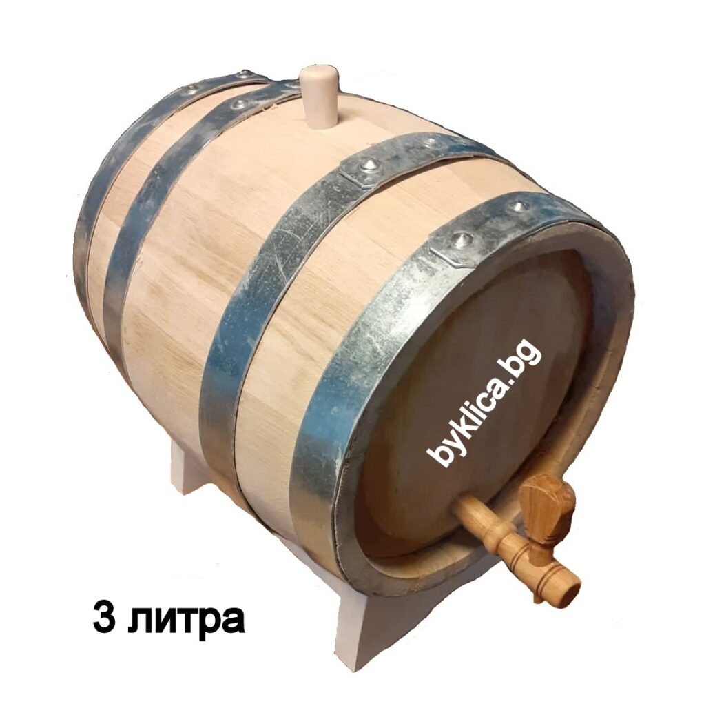дървено буре от бял странджански дъб